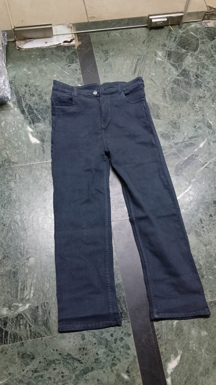 Denim Baggy Straight Fit Jeans He & She