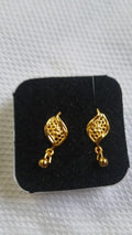 Lady Fancy Gold Ear Top Glossy Finish