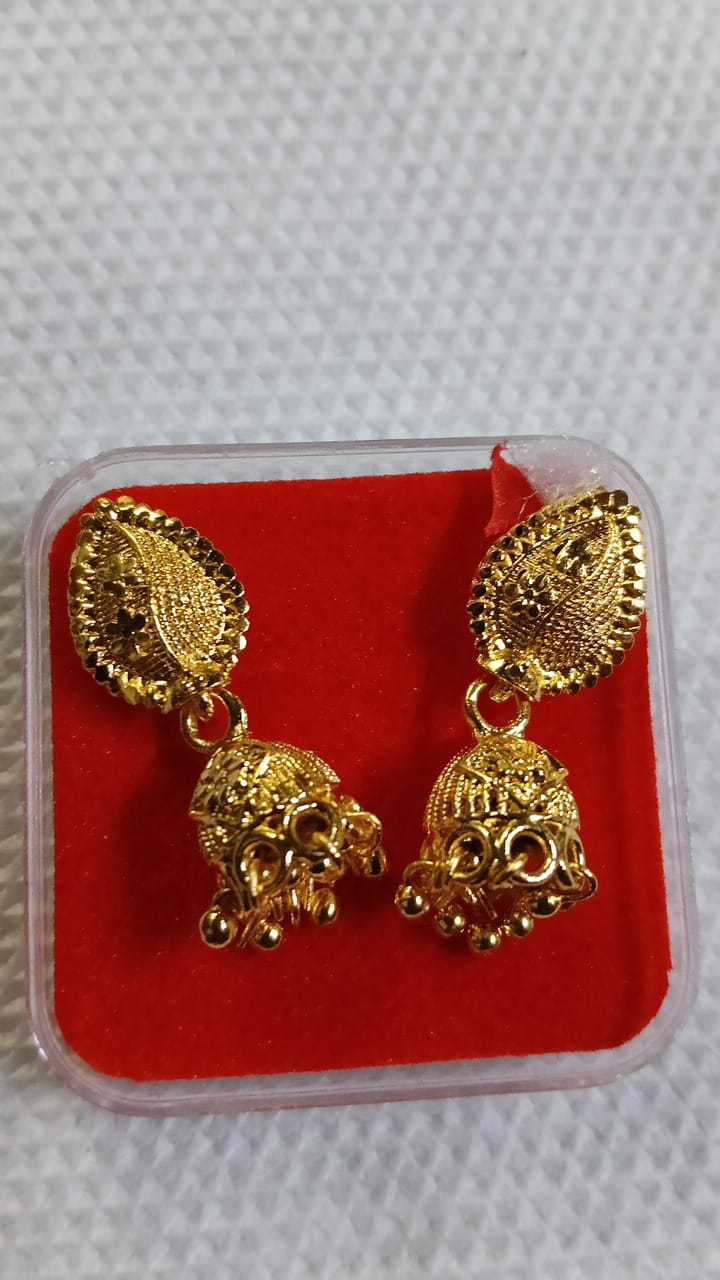 Lady Fancy Gold Ear Top Multi Designs