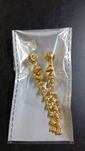 Lady Fancy Gold Ear Long Tops