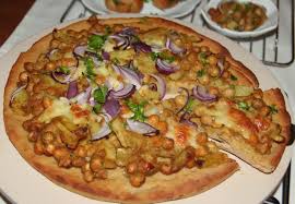 8" ORGANIC CHOLE MASALA PIZZA