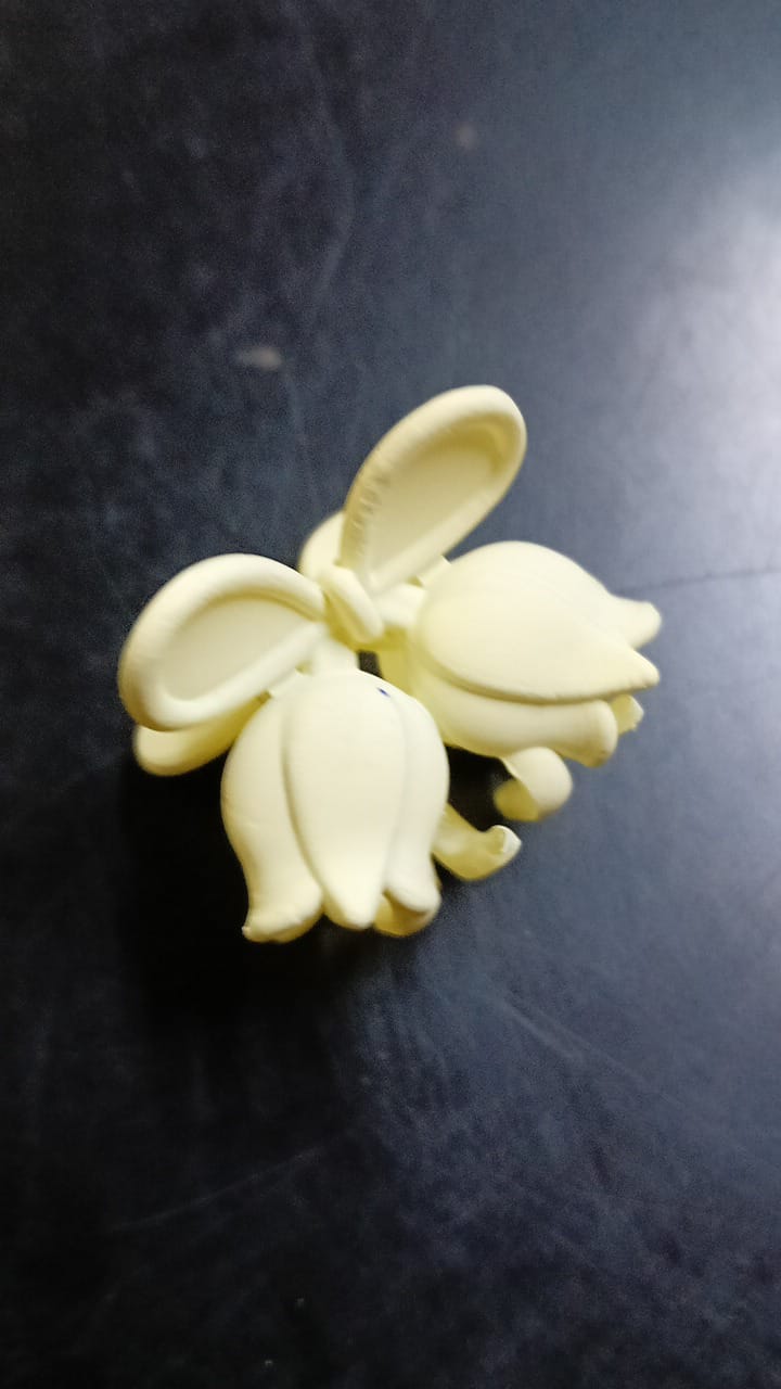Lady Fancy Fibre Unbreakable Korean Hair Clip-Small Size