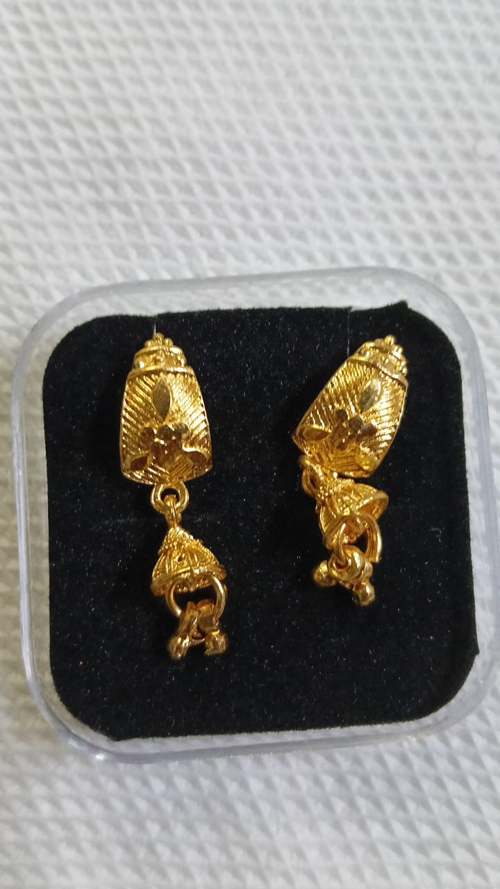 Lady Fancy Gold Ear Top Multi Designs