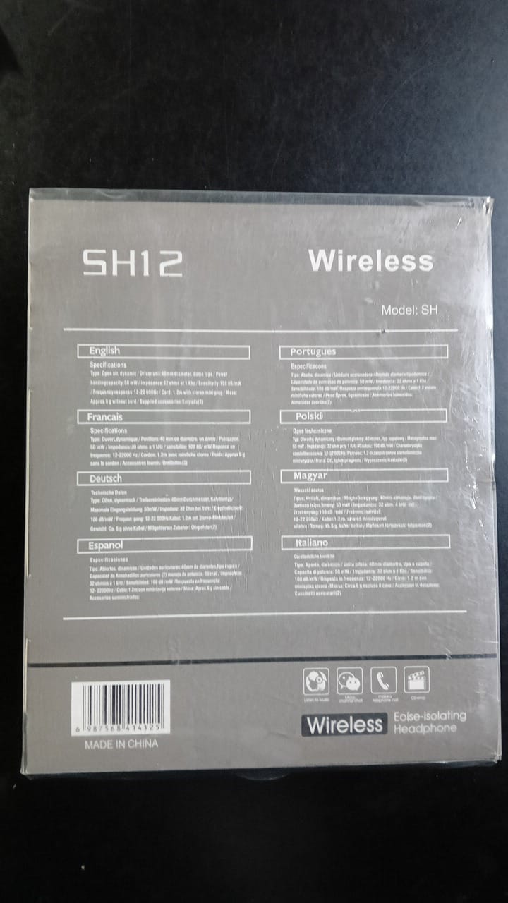 Head Phone Bluetooth for He & She