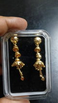 Lady Fancy Gold Ear Long Tops