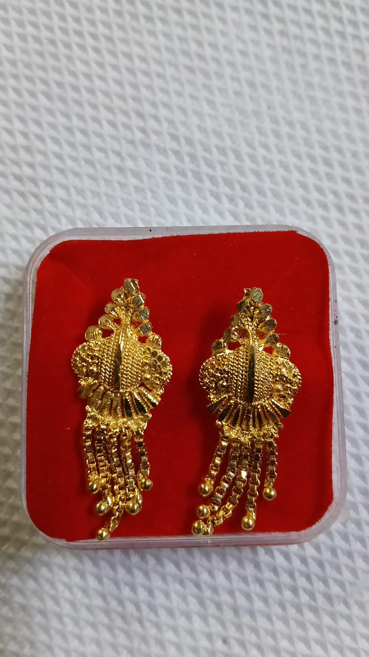 Lady Fancy Gold Ear Top Multi Designs