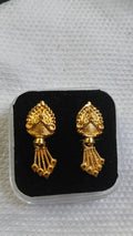 Lady Fancy Gold Ear Top Glossy Finish