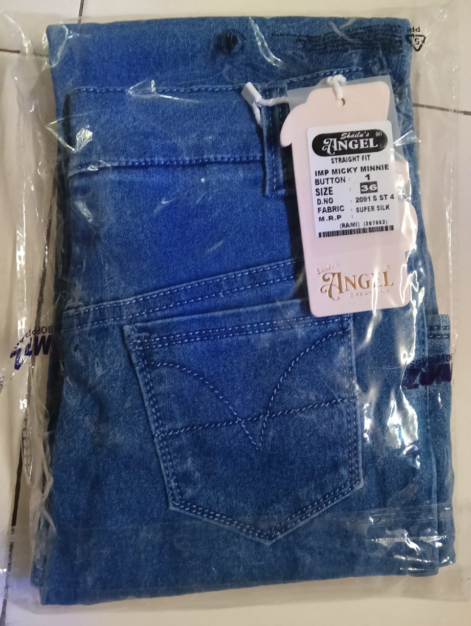 Kids Girl Micky Super Silk Jeans